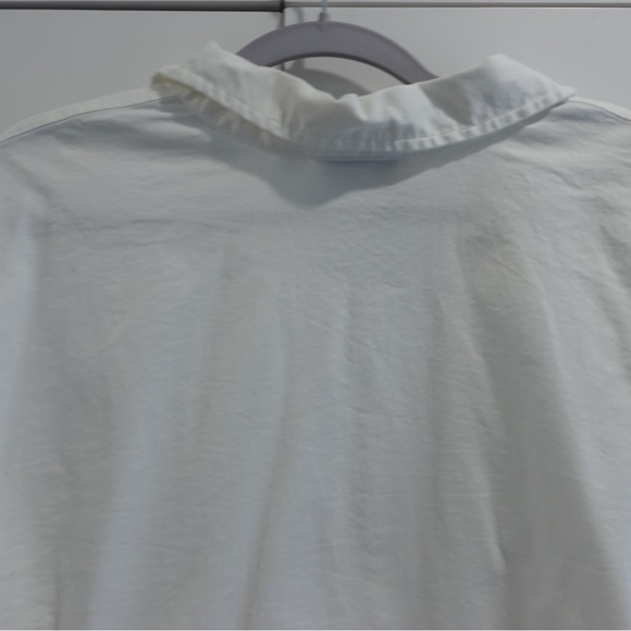 Linea Louis Dell’Olio Sz 3X White Button Front Shirt w/ Pocket Button Up - Picture 9 of 14